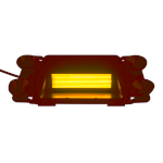 Amber interior warning lights