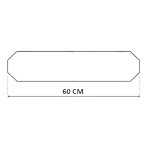 Rampy Optima 60 cm