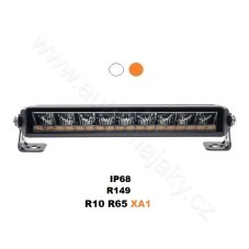 LED rampa bílá/oranžová, 10-30V, 345mm, ECE R65, R112