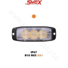 PROFI SLIM vonkajšie výstražné LED svetlo, oranžové, 12-24V, ECE R65