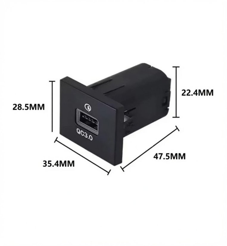 USB nabíječka do Ford Focus 2009-2011