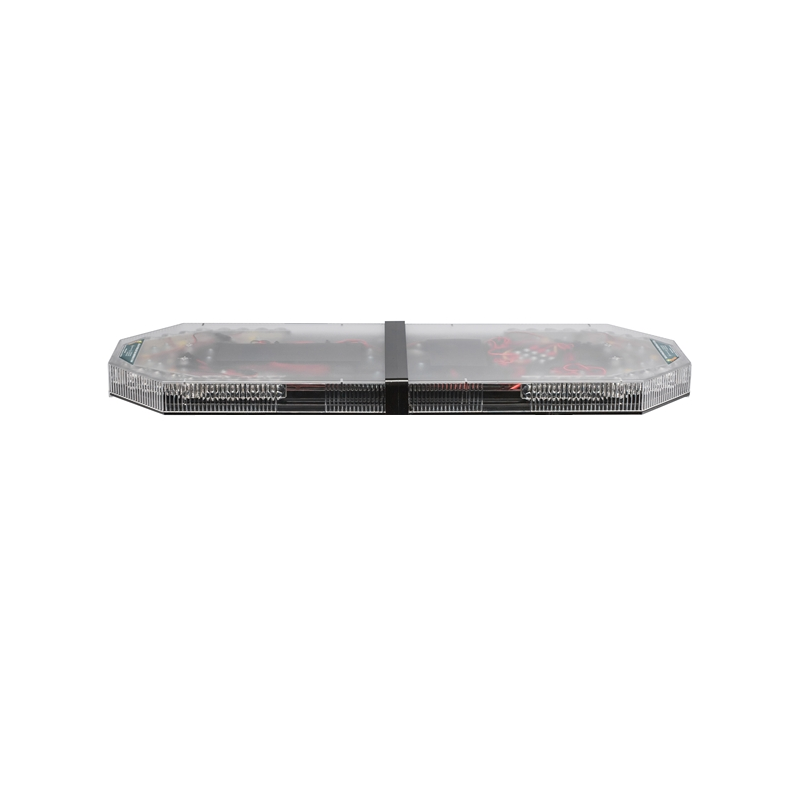 LED lightbar Montana 60cm, Blue-red, ECE R65 - Lens: Colored