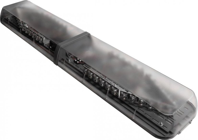 LED majáková rampa Optima 90 110cm, Oranžová, EHK R65 - Barva: Oranžová, Kryt: Barevný, LED moduly: 4ml