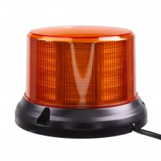 LED maják, 12-24V, 96x0,5W, oranžový, pevná montáž, ECE R65 R10