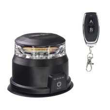 AKU LED maják, oranžový, dálkové ovládání, magnet, R10