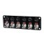 Panel s 6x spínači + 6x pojistky, 12/24V