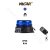 rechargeable LED beacon, 12x3W blue, dálkové ovládání, magnet, ECE R10