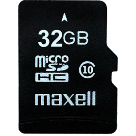 MAXELL micro SDHC 32GB memory card including adapter
