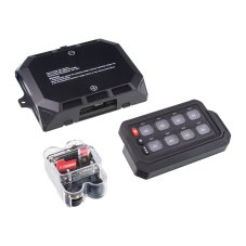Remote controlled switch 12/24V, 8-channel, 60A