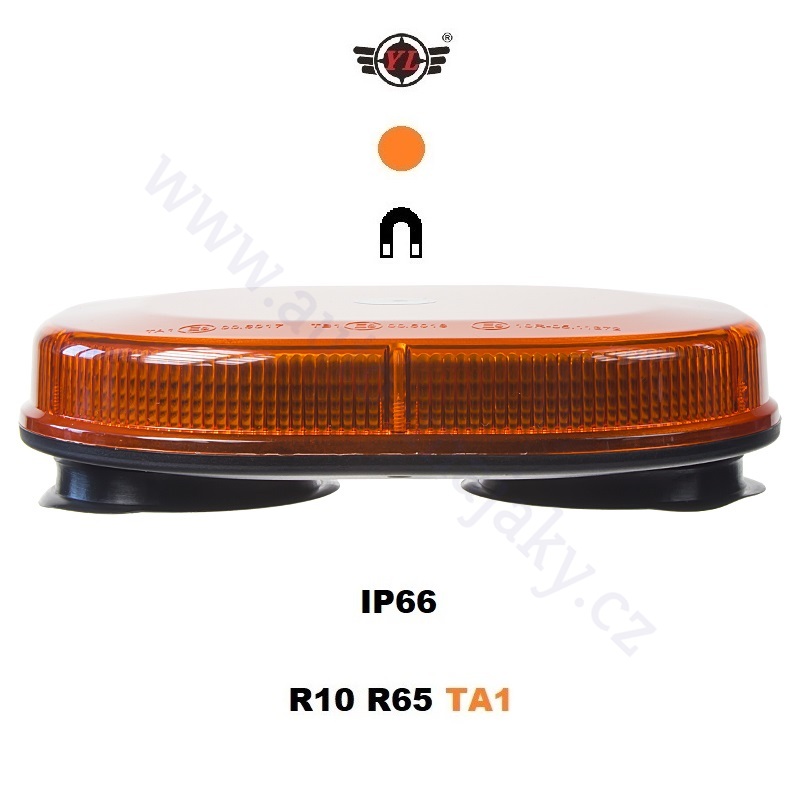 Oranžová LED svetelná minirampa kf18M od výrobca YL
