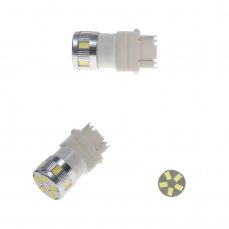 LED T20 (3157) white, 12-24V, 11LED/5730SMD