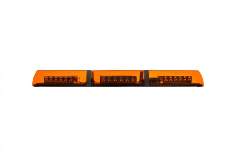 LED majáková rampa Optima 90 90cm, Oranžová, EHK R65 - Barva: Oranžová, Kryt: Barevný, LED moduly: 4ml