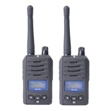 Sada 2 přenosných PMR radiostanic TTi TX110 s duální nabíječkou