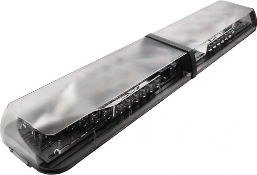 LED majáková rampa Optima 90 110cm, Oranžová, EHK R65 - Barva: Oranžová, Kryt: Barevný, LED moduly: 4ml