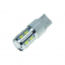 CREE LED T20 (7443) white, 12SMD + 3W LED 10-30V