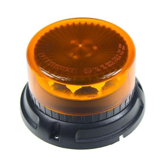 Another view of orange LED beacon 911-C12f by 911Signal