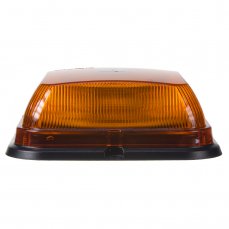 LED maják oranžový, 12/24V, pevná montáž, 64XLED, R65