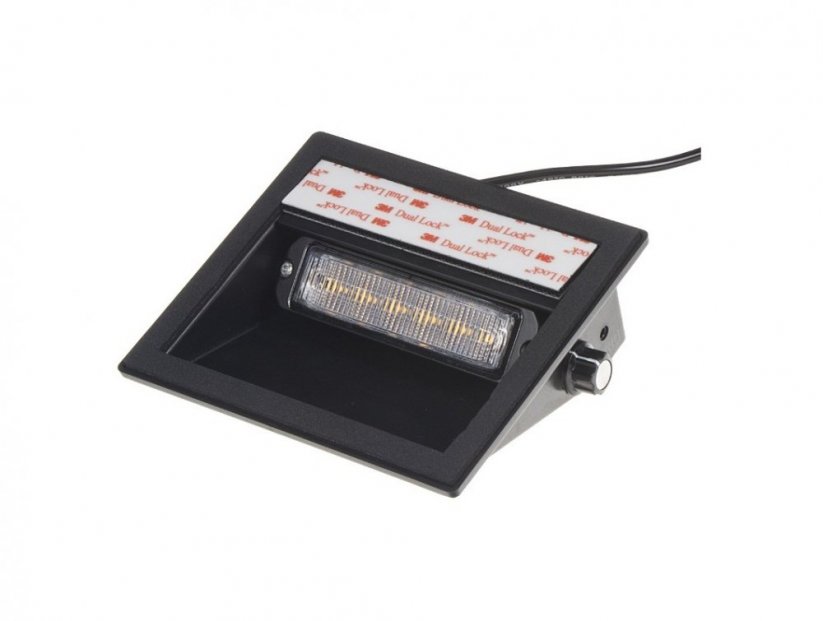 LED flashing module internal orange 12V/24V, 6X 5W, R65