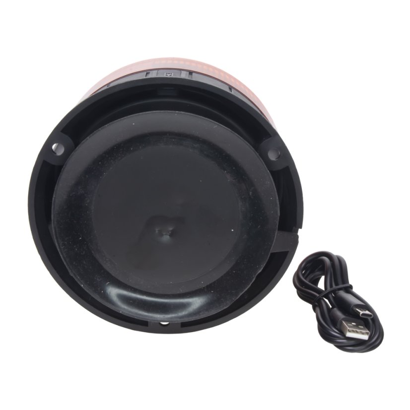 AKU LED beacon, 39xLED orange, magnet, ECE R65