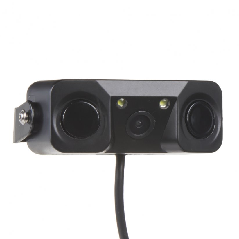 Parking camera with monitor output, 2 sensors