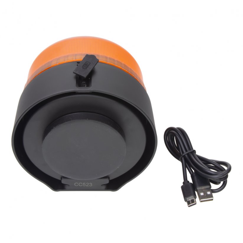 AKU LED beacon, 36xLED orange, magnet, ECE R65