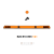 LED lightbar Optima 90/2P 140cm, Orange, ECE R65