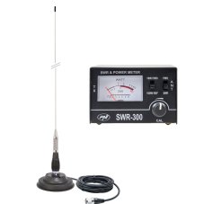 PNI ML100 CB antenna set, 125 mm magnet, and PNI SWR-300 reflectometer