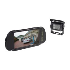 AHD kamerový set monitora 7" na zrkadlo s 2 x 4PIN + kamera + 15m kábel