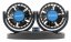 Fan MITCHELL DUO 2x85mm 12V for dashboard