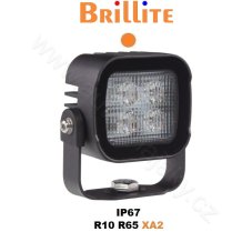 PREDATOR 4x3W LED, 12-24V, oranžový, ECE R65 na U držáku