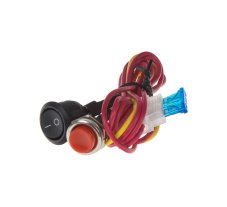 Position light/predator switch with flash mode button