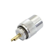 Sada 10 konektorů PNI PL259 pro kabel RG58, 9 mm, zlatý pin