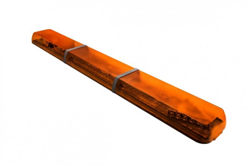 LED svetelná rampa Optima 90C 160cm, Oranžová, EHK R65 - Farba: Oranžová, Biely stred: Nie, Kryt: Farebný, LED moduly: 4ml