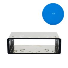 TTi 1 DIN TDP-5000 mounting case package for TTi TCB-900 stations + Sticky Pad Blue