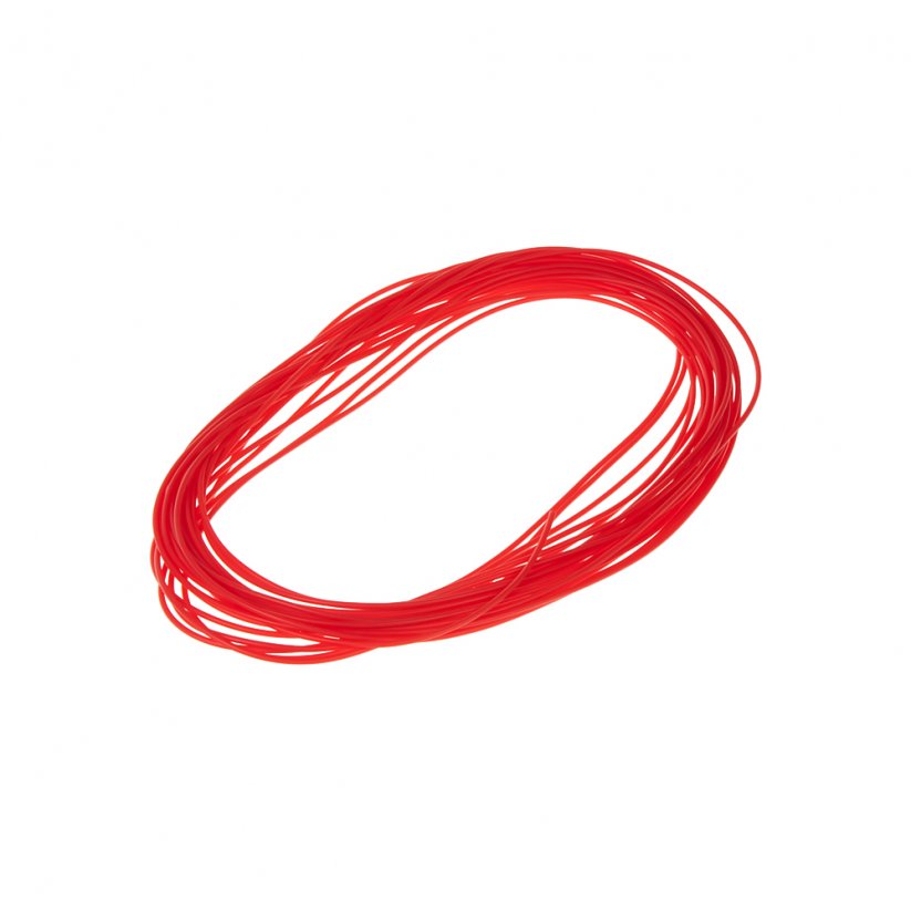 Silikónová páska 0,8 mm červená 10 m