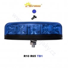 Professional blue LED beacon BAQUDA.1S.M by Strobos