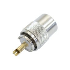 PNI PL259 plug for RG213 cable, gold central pin 9 mm