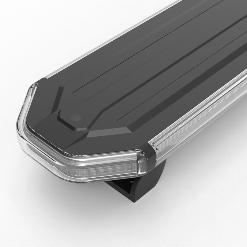 SLIM LED light bar 1336 mm, orange, 12-24 V, 360 LEDs, 76 W, ECE R65