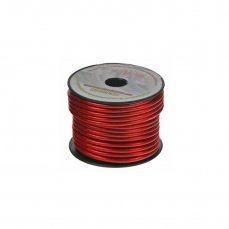 Kábel 6 mm, červeno transparentné, 25 m balenie
