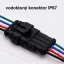 professional waterproof connector 4-pole, 5pcs