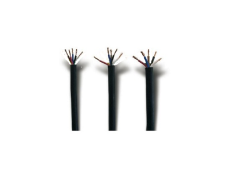 Kabel 5 X 1 mm2, Černý