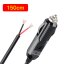 CL zástrčka s LED, kabelem 150 cm a pojistkou 15A pro 12-24V