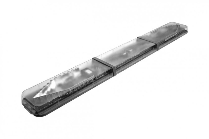 LED majáková rampa Optima 60C 160cm, Oranžová, EHK R65 - Barva: Oranžová, Bílý střed: Ne, Kryt: Barevný, LED moduly: 4ml