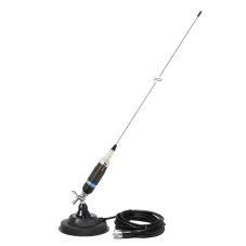 Anténa CB PNI S9 dĺžka 120 cm a magnet s motýľom PNI 120 / DV 125 mm sú súčasťou balenia