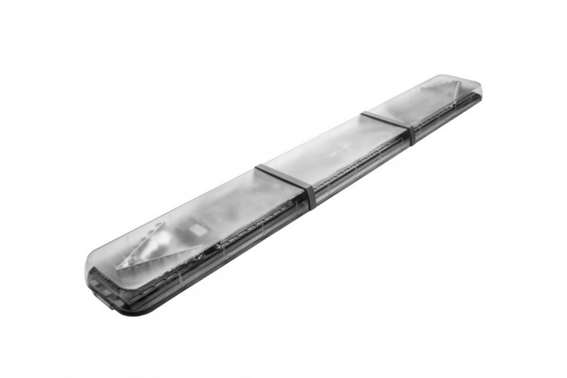 LED majáková rampa Optima 60C 160cm, Oranžová, EHK R65 - Barva: Oranžová, Bílý střed: Ne, Kryt: Barevný, LED moduly: 4ml