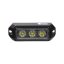 x PREDATOR povrchové výstražné LED světlo, 3x 3 W, 12-24 V, bílé, ECE R10