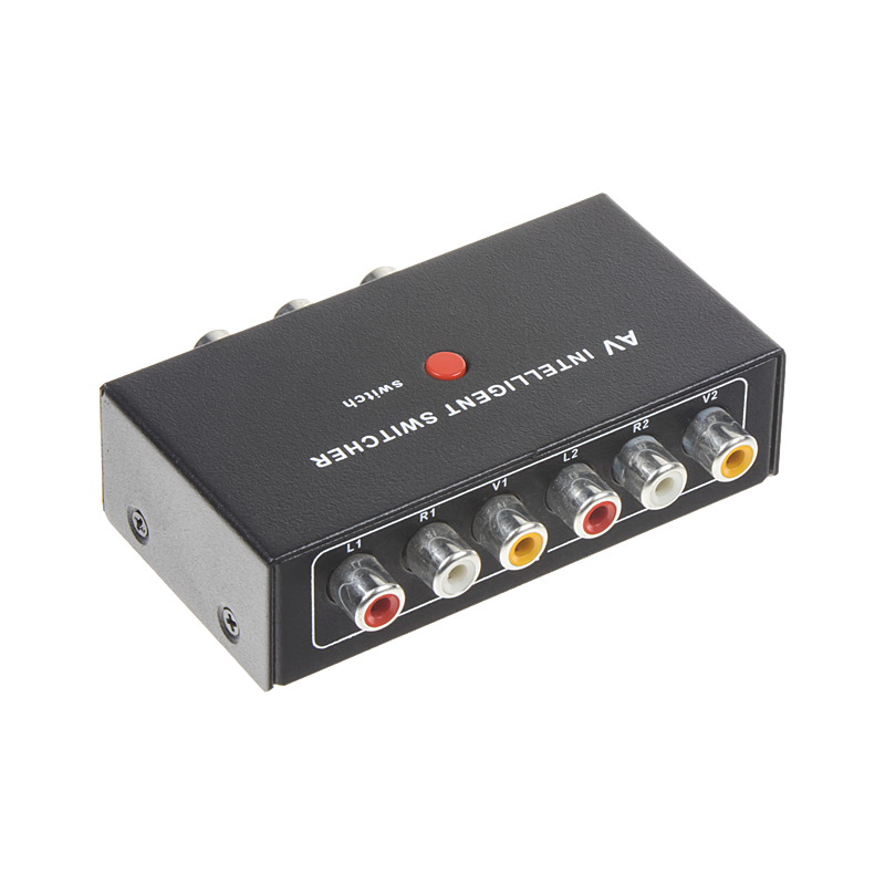Intelligent VIDEO / AUDIO switch 2IN/1OUT