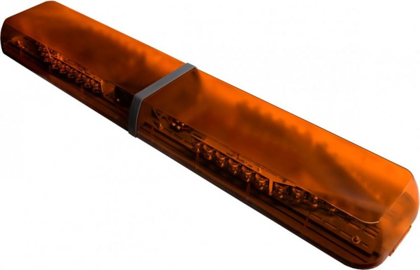 LED svetelná rampa Optima 90 110cm, Oranžová,  EHK R65 - Farba: Oranžová, Kryt: Farebný, LED moduly: 4ml