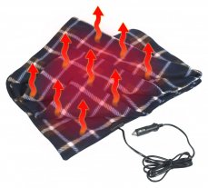 Heated blanket 12V 100x70cm