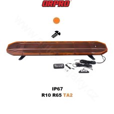 LED rampa 1021mm, oranžová, 12-24V, 198x1W LED, ECE R65